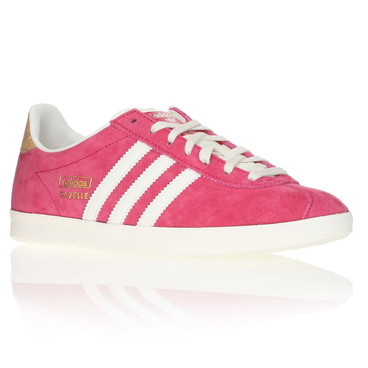 adidas gazelle grise et rose pas cher